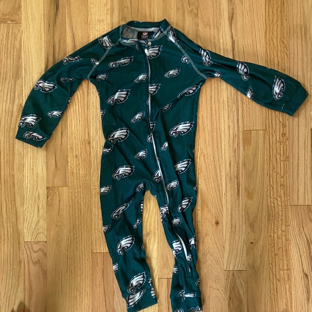 NFL Kids Pajamas - Green with Team Logo